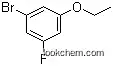 Molecular Structure of 212307-87-4 (Benzene, 1-bromo-3-ethoxy-5-fluoro- (9CI))